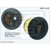 103-112 фильтр воздушный Audi A6 (B6) 2,4-4,2 FSI quattro 05.2004-- <b>STARKE 103112</b>