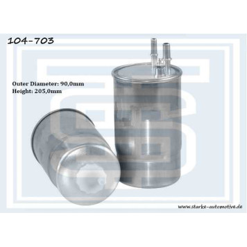 Фильтр топливный <b>STARKE 104703</b>