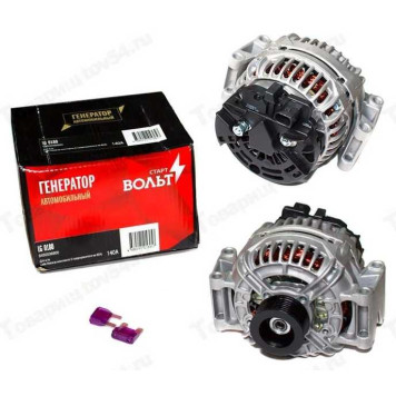 Генератор Lada Vesta, X-RAY 1.6 140A (в компл. с предохр. 80А) <b>СтартВольт LG 0180</b>