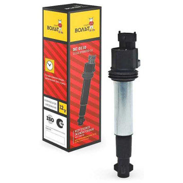 Катушка зажигания на свечу ВАЗ-2112 16 клап. STARTVOLT SC0110 (2112-3705010-12)