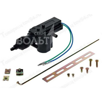 Мотор-редуктор блокировки замка двери ВАЗ 21093 (соленоид) 2 контакта <b>СтартВольт SLA 0102</b>