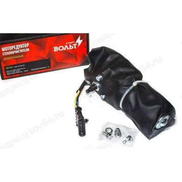 Мотор-редуктор стеклоочистителя ВАЗ 2110, 1118 Калина, 2170 Приора, 2123 Нива Шевроле (евроразъем) (12мм) <b>СТАРТВОЛЬТ VWF 0170</b>