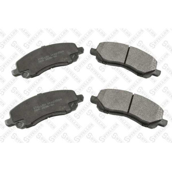 000 203B-SX_колодки дисковые п. с антискр. пл._ D <b>STELLOX 000203BSX</b>
