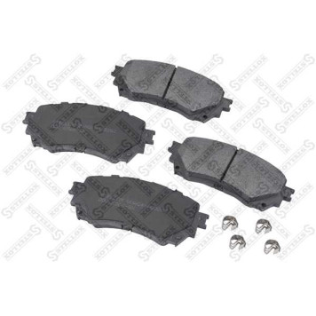 000 656B-SX_колодки дисковые передние с антискрип. пластинами_ Mazda 6 2.02.2D 12> <b>STELLOX 000656BSX</b>