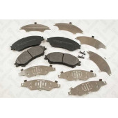 000 663B-SX_колодки дисковые передние с антискрип. пластинами_ Suzuki SX4 1.61.6DDiS 13> <b>STELLOX 000663BSX</b>