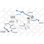 74-21801-SX_втулка маятника _ BMW E34E39E32E31 <b>STELLOX 7421801SX</b>