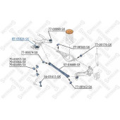 Комплект с/б задней балки передних <b>STELLOX 8705024SX</b>