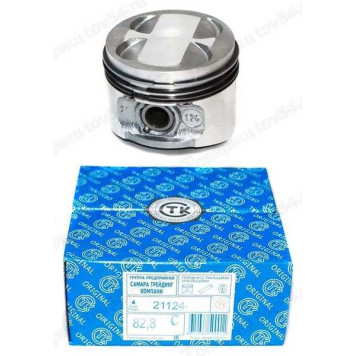Поршневая группа ВАЗ 21124 (82,8) невтыковой группа C <b>СТК ППК 21124 (82,8) C</b>