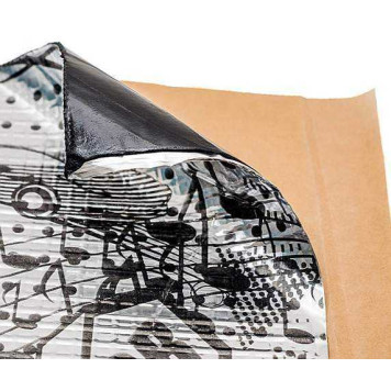 Вибродемпфирующий материал STP Вибропласт GB 3мм (0,47х0,375м) лист S=0,18м2