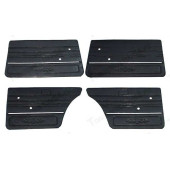 Обивка двери ВАЗ 2106 кожзаменитель с молдингом (к-т 4 шт) <b>Сызрань 2106-6102012/13</b>