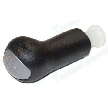 Ручка рычага КПП ВАЗ 2170, 2190 (вставка серебристая) <b>Сызрань 2170-1703088</b>