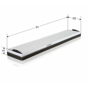 Фильтр салона 64111393489 BMW 316-318- <b>TECNECO CK8103</b>