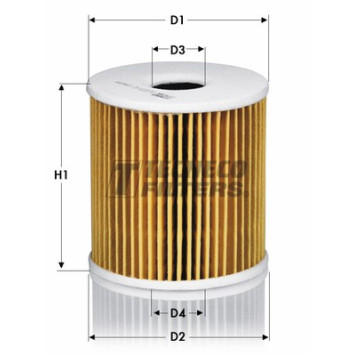 Фильтр масл._ подходит для VOLVO C70, S40, S60, S70, S80, V40, <b>TECNECO OL0221E</b>