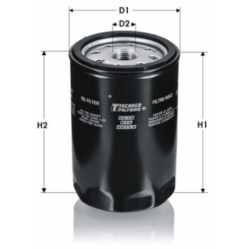 Фильтр масляный FIAT DUCATO 10 1.9 D.- T <b>TECNECO OL46</b>