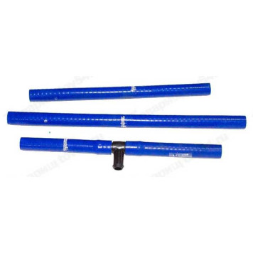 Патрубок печки ВАЗ 2110 (4шт+ тройник) усилен силикон <b>ТехноПартнер 2110-8101200/02/04ТП</b>