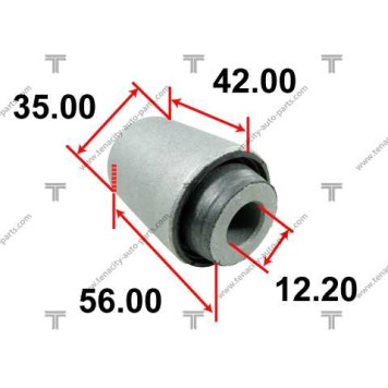 Сайлентблок нижн. рычага <b>TENACITY AAMHO1027</b>