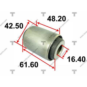 Сайлентблок рычага резиновый Tenacity (1020) <b>TENACITY AAMMI1041</b>
