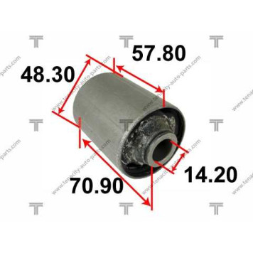 Сайлентблок заднего рычага <b>TENACITY AAMTO1068</b>