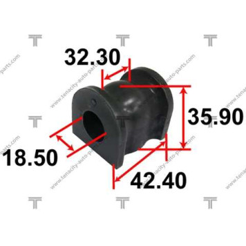 Втулка тпу <b>TENACITY ASBMA1016</b>