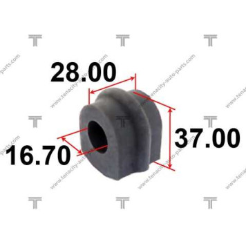 Втулка тпу <b>TENACITY ASBNI1006</b>