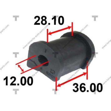 Втулка тпу <b>TENACITY ASBTO1004</b>