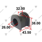 Втулка стабилизатора Tenacity (1105) <b>TENACITY ASBTO1057</b>