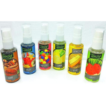 Ароматизатор-спрей Tensy Черный лед (50мл) с пробником-1