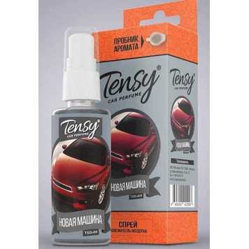 Ароматизатор-спрей Tensy Новая машина (50мл) с пробником