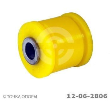 Сайлентблок полиуретановый задней подвески, нижнего поперечного рычага (под пружину) KIA CARNIVAL (VQ) (2005 - ); CARNIVAL FMC (2005 - ); CARNIVAL GB (VQ) (2006 - 2006)  12-06-2806 ТОЧКА ОПОРЫ 12062806