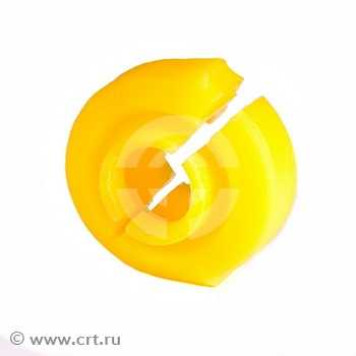 Полиуретановая втулка стабилизатора, передней подвески AUDI A100/AVANT (1991 - 1994), A6/AVANT (1995 - 1997), передней подвески A10/AVANT QUATTRO (1991 - 1994), A6/S (2 шт. в уп.) <b>ТОЧКА ОПОРЫ 19011634</b>