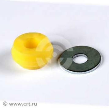 Полиуретановая втулка передней подвески, стойки стабилизатора MITSUBISHI COLT Z2# (2002.10 - ), PAJERO MINI H53A, H58A (1994.12 - ) (одна деталь, в оригинале идет ко (4 шт. в уп.) <b>ТОЧКА ОПОРЫ 3021414</b>