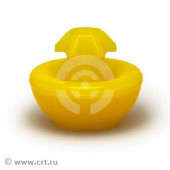 Полиуретановая втулка амортизатора задней подвески, верхнего крепления, нижняя HONDA STEPWGN RG1, RG2, RG3, RG4 (2005.05- ), I. D.=13,5 mm (2 шт. в уп.) <b>ТОЧКА ОПОРЫ 7033051</b>