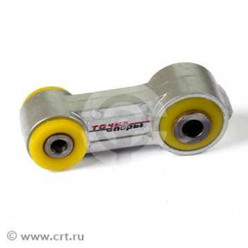 Линк стальной, передний, маленький, с полиуретановыми сайлентблоками SUBARU LEGACY BE5, BEE, BE9, BH5, BH9, BHC, BHCB5AE, BHE (1997.11-2003.04), LEGACY LANCASTER BG9 (1 шт. в уп.) <b>ТОЧКА ОПОРЫ 8151223</b>