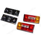 Фонарь задний ВАЗ 2106, 2121 Нива (комплект левый + правый) <b>ТехАвтоСвет 2106-3716020 + 2106-3716021</b>