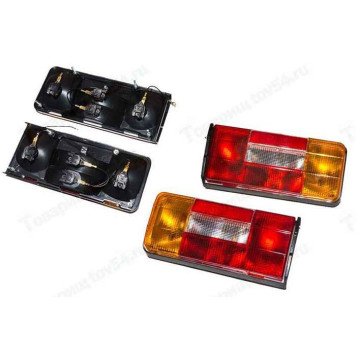 Фонарь задний ВАЗ 2106, 2121 Нива (комплект левый + правый) <b>ТехАвтоСвет 2106-3716020 + 2106-3716021</b>