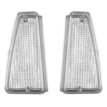 Стекло поворотника ВАЗ 2108 комплект лев.+прав.белые (2108-3711070 + 2108-3711071)