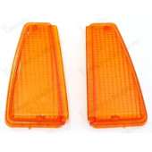 Стекло указателя поворота ВАЗ 2108 желтое г. (к-т лев+прав) <b>Тольятти 2108-3711071/70</b>