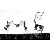 Скоба крепления форсунки ВАЗ ВАЗ 2110-2112 1,5 дв. под BOSCH ст.обр. (клипса) белая (уп=10 шт) <b>Тольятти 2112-1132032-02</b>