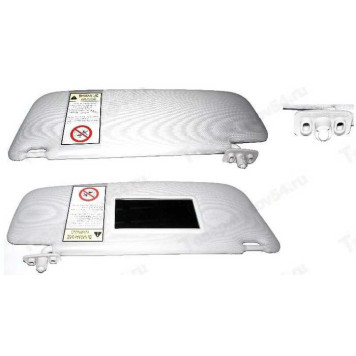 Козырек солнцезащитный ВАЗ 2190 правый с зеркалом <b>Тольятти 2190-8204010-10</b>