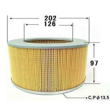 Фильтр воздушный A-422 TopFils (OEM: MAZDA 145623603, RF0113Z40, RF0123Z40; NISSAN 16546HC200)