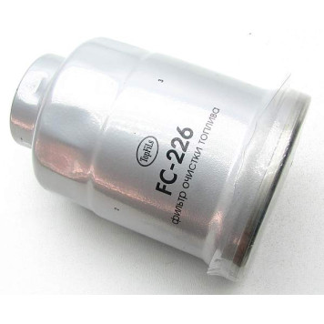 Фильтр топливный FC-226 TopFils (OEM NISSAN 16400-18A20, 164002W202, 16403-59E00, MAZDA 1N00-13-ZA-1