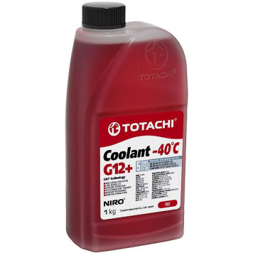 Антифриз TOTACHI NIRO Coolant G12+ красный -40 (1кг)