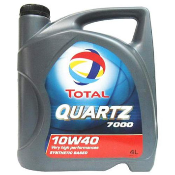 Масло моторное полусинтетическое 4л 10w40 SL/CF Total QUARTZ 7000 148593