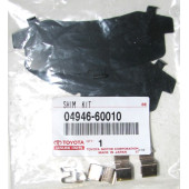 Комплект противоскрипных пластин LAND CRUISER 7# 90- <b>TOYOTA 04946-60010</b>