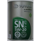Масло моторное полусинтетическое 1л 5w20 SN Toyota SN 08880-10606
