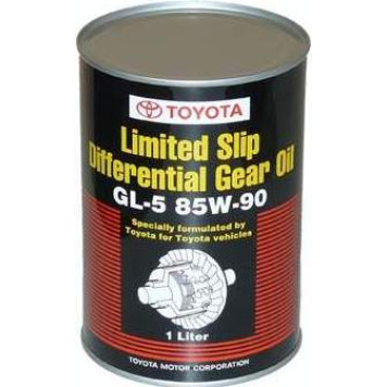 Масло трансмиссионное 1л 85w90 Toyota Hypoid Gear Oil LSD 08885-81006