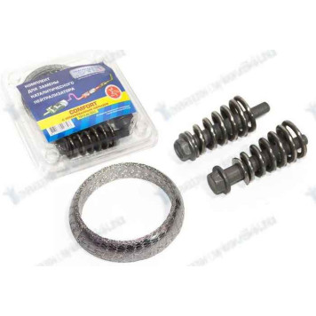 Ремкомплект катализатора ВАЗ 2110 кольцо графитовое + крепеж 35/70 <b>TRANSMASTER TR12.60.101C</b>