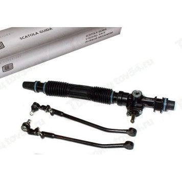 Механизм рулевой ВАЗ 2110-2112, 2170 Приора нового образца в сборе с наконечниками <b>TRIALLI CRS 710</b>