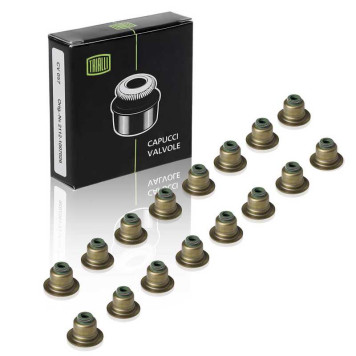 Колпачок маслосъемный комплект 16шт Ford Focus I-II 99-/Fusion 02-, Mazda 2 03- <b>TRIALLI CV1001</b>-1