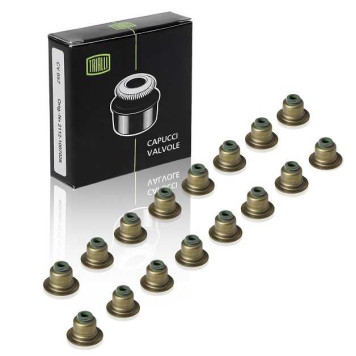 Колпачок маслосъемный комплект 16шт Ford Focus I-II 99-/Fusion 02-, Mazda 2 03- <b>TRIALLI CV1001</b>